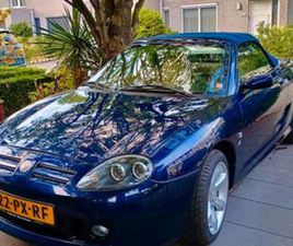 MG MGTF MG TF 1.8, 135 PK, 2005, BROOKLANDS, ROYAL BLUE — MG — MARKTPLAATS
