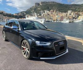 AUDI A4 AVANT RS4 AUDI RS4 IV AVANT 4.2 V8 FSI 450 QUATTRO S TRONIC 7