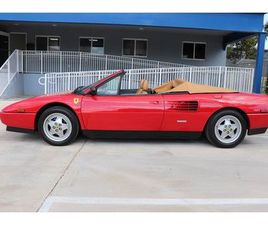 FERRARI MONDIAL CABRIOLET 1989 FERRARI MONDIAL T CABRIOLET ONE OF 379 FOR U.S. MARKET