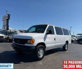 FORD E350 06 FORD E350 15 PASSENGER VAN 30,000 MILES 1 OWNER