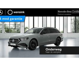 MERCEDES CLASSE E E 300 MERCEDES-BENZ E-KLASSE ESTATE 300 DE AMG LINE | LUCHTVERING | AMG | PANORAMADAK | TREKHAAK | BURMESTER | MEMORY | 20 INCH |