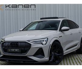 AUDI E-TRON SPORTBACK S QUATTRO SAIMBEIGE PANODAK S STOELEN ACC B&O 360 AMBIANCE MEMORY KEYLESS