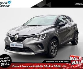 RENAULT CAPTUR 1.3 TCE 140 INTENS AUTOMAAT CRUISE CONTROLE AIRCO CAMERA NAVI APPLE CARPLAY ANDROID AUTO 360 CAMERA STOELVERWARMING HOGE INSTAP ZEER MOOIE AUTO D