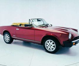 FIAT 124 SPIDER AZZURA
