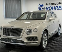 BENTLEY BENTAYGA W12 WHITE SAND / 1.HAND / UNFALLFREI