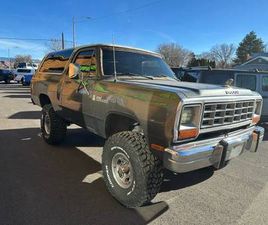 DODGE RAMCHARGER 1984 DODGE RAMCHARGER