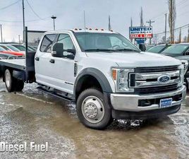 2019 FORD F550 SUPER DUTY CREW CAB CHASSIS XLT CAB CHASSIS 4D