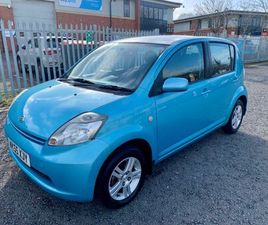 DAIHATSU SIRION 1.3 SE 5 DOOR HACHBACK - ULEZ FREE - CHEAP TO RUN