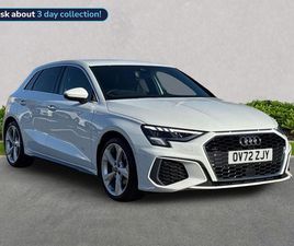 AUDI A3 AUDI A3 35 TFSI S LINE 5DR