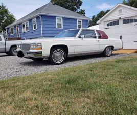 CADILLAC COUPE DE VILLE FLEETWOOD BROUGHAM 1985