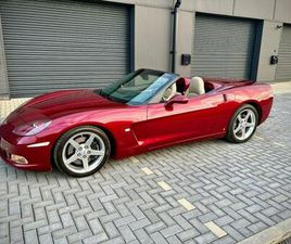CORVETTE C6 CABRIO 2007 CHEVROLET CORVETTE C6 CONVERTIBLE FABULOUS LOW MILES COLLECTOR/SHOW QUALITY