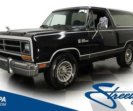 DODGE RAMCHARGER 1986 DODGE RAMCHARGER PROSPECTOR