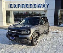 FORD BRONCO SPORT 2021 FORD BRONCO OUTERBANKS, MOONROOF, TRAILER HITCH, COPILOT!
