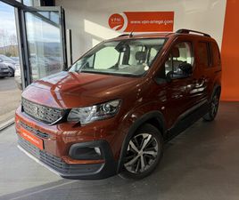 PEUGEOT RIFTER PEUGEOT RIFTER BLUEHDI 130CH S&S STANDARD GT LINE