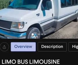 FORD E350 LIMO BUS