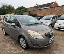 VAUXHALL MERIVA 1.4 16V EXCLUSIV MPV 5DR PETROL MANUAL EURO 5 (100 PS)