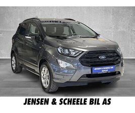 FORD ECOSPORT ST LINE. DAB, HENGERFESTE, NAVIGASJON, R-KAMERA 2019 GRÅ