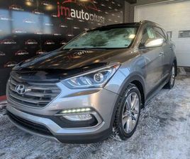 HYUNDAI SANTA FE SPORT 2018 2.0T LIMITED*AWD*TOIT PANO*BANCS/VOL CHAUFF*CAMERA*
