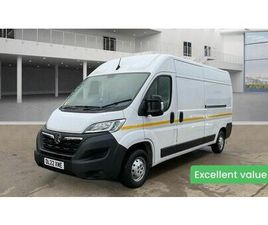 VAUXHALL MOVANO LWB L3H2 MEDIUM ROOF F3500 AIR CON NAV TOW BAR EURO 6 NO VAT 2022