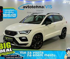 CUPRA ATECA 2.0TSI AUT. 4X4 |GR. SED.+VOLAN|+ 5 LET JAMSTVA