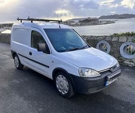 2009 VAUXHALL COMBO 1700 1.7CDTI 16V VAN CAR DERIVED VAN DIESEL MANUAL