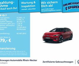 VOLKSWAGEN ID.7 TOURER 250KW GTX NAVI AHK KAMERA UVM