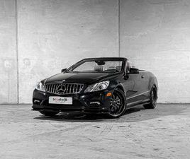 MERCEDES-BENZ E550 AMG CABRIOLET ELEGANCE 5.5 V8 387 CH CLASSE E 2011, NL-962-T