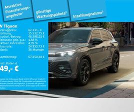 VOLKSWAGEN TIGUAN VOLKSWAGEN TIGUAN 2.0 TSI 4 MOT R-LINE BLACKSTYLE AHK LEDER