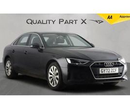 2022 AUDI A4 2.0 TFSI 35 TECHNIK S TRONIC EURO 6 (START/STOP) 4DR SALOON PETROL AUTOMATIC