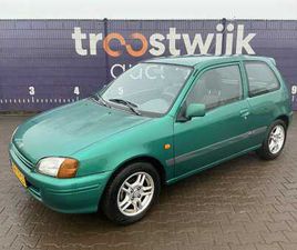 TOYOTA STARLET 1998 - TOYOTA - STARLET - 1.3-16V BLEU - VOITURE PARTICULIÈRE