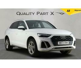 2021 AUDI Q5 2.0 TFSIE 50 S LINE S TRONIC QUATTRO EURO 6 (START/STOP) 5DR 17.9KWH ESTATE PETROL/ELECTRIC...