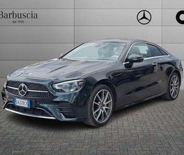MERCEDES CLASSE E COUPE E 300 MERCEDES-BENZ CLASSE E COUPÉ 300 D 4MATIC AUTO EQ-BOOST PREMIUM PLUS DEL 2023 USATA A PESCARA
