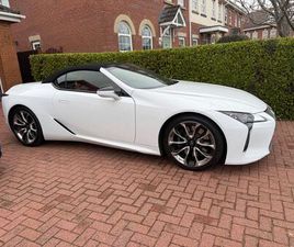 2022 LEXUS LC 500 5.0 (SPORT PACK PLUS) CONVERTIBLE