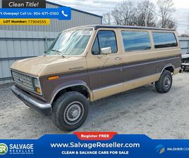 FORD ECONOLINE 1990 FORD E-250 AND ECONOLINE 250 CLUB WAGON