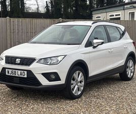 SEAT ARONA 2018 (68) 1.0 TSI GPF SE TECHNOLOGY SUV 5DR PETROL MANUAL EURO 6 (START/STOP) (95 PS)