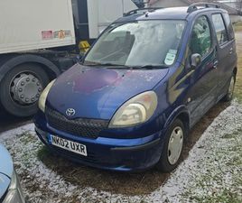 TOYOTA YARIS VERSO TOYOTA YARIS VERSO 1.3 1,499 EUR