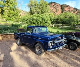 1960 FORD F100 BLUE