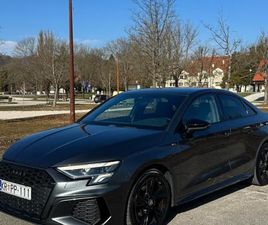 AUDI A3 BERLINA 30 TFSI AUDI A3 LIMOUSINE 30 TFSI 3X SLINE BLACK EDITION, 2021 GOD.