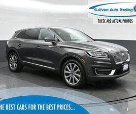 LINCOLN NAUTILUS USED 2019 LINCOLN NAUTILUS SELECT