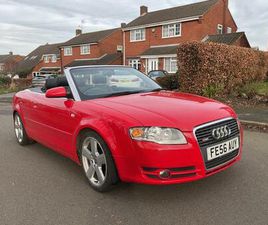 AUDI A4 CABRIOLET 2.0 TDI S LINE 2DR