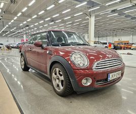 MINI MINI COOPER R56 HATCHBACK - 14 PÄIVÄN PALAUTUSOIKEUS - URHEILUISTUIMET, HIFIT, NIGHTFIRE RED-METALLIVÄRI, OSANAHKA VERHOILU