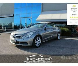 MERCEDES CLASSE E CABRIO E 250 MERCEDES-BENZ E 250 CDI CABRIO BLUEEFFICIENCY SP