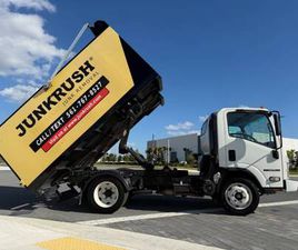 2024 ISUZU NPR HD DUMP TRUCK + TURNKEY JUNK REMOVAL BUSINESS