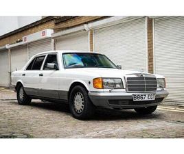 MERCEDES CLASSE S 500 SEL 1986 MERCEDES-BENZ S CLASS 500 SEL SALOON 4DR AUTO SALOON PETROL AUTOMATIC