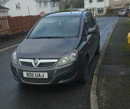 VAUXHALL, ZAFIRA, MPV, 2011, MANUAL, 1686 (CC), 5 DOORS