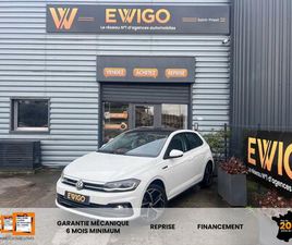 VOLKSWAGEN POLO 1.6 TDI 95CH R-LINE BOÎTE DSG VIDANGÉE, CARPLAY, ATTELAGE