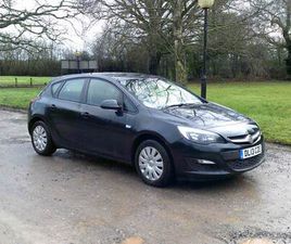 2013 VAUXHALL ASTRA 1.4 EXCLUSIV - MOT FEBRUARY 2027 - ONLY 78,000 MILES - 2 OWNERS - FSH