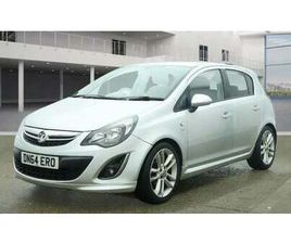 2014 VAUXHALL CORSA 1.4 16V SRI HATCHBACK 5DR PETROL MANUAL EURO 5 (100 PS) HATCHBACK PETROL MANUAL
