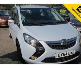 2014 VAUXHALL ZAFIRA 1.8I EXCLUSIV 5DR MPV PETROL MANUAL