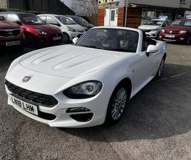 2018 FIAT 124 1.4 MULTIAIR 124 SPIDER CLASSICA